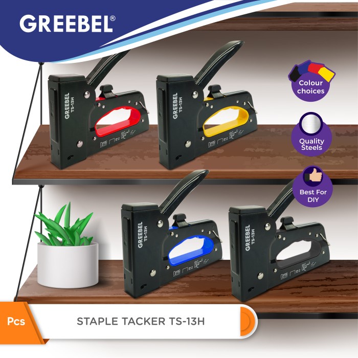 

Best Seller Greebel Staple Tacker / Gun Tacker/ Stapler Tembak Ts-13H