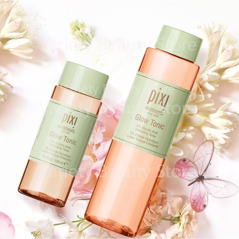 PIXI Glow - Retinol - vitamin-C Tonic toner  Pixi Glow tonic 5% Glycolic Acid exfoliate toner