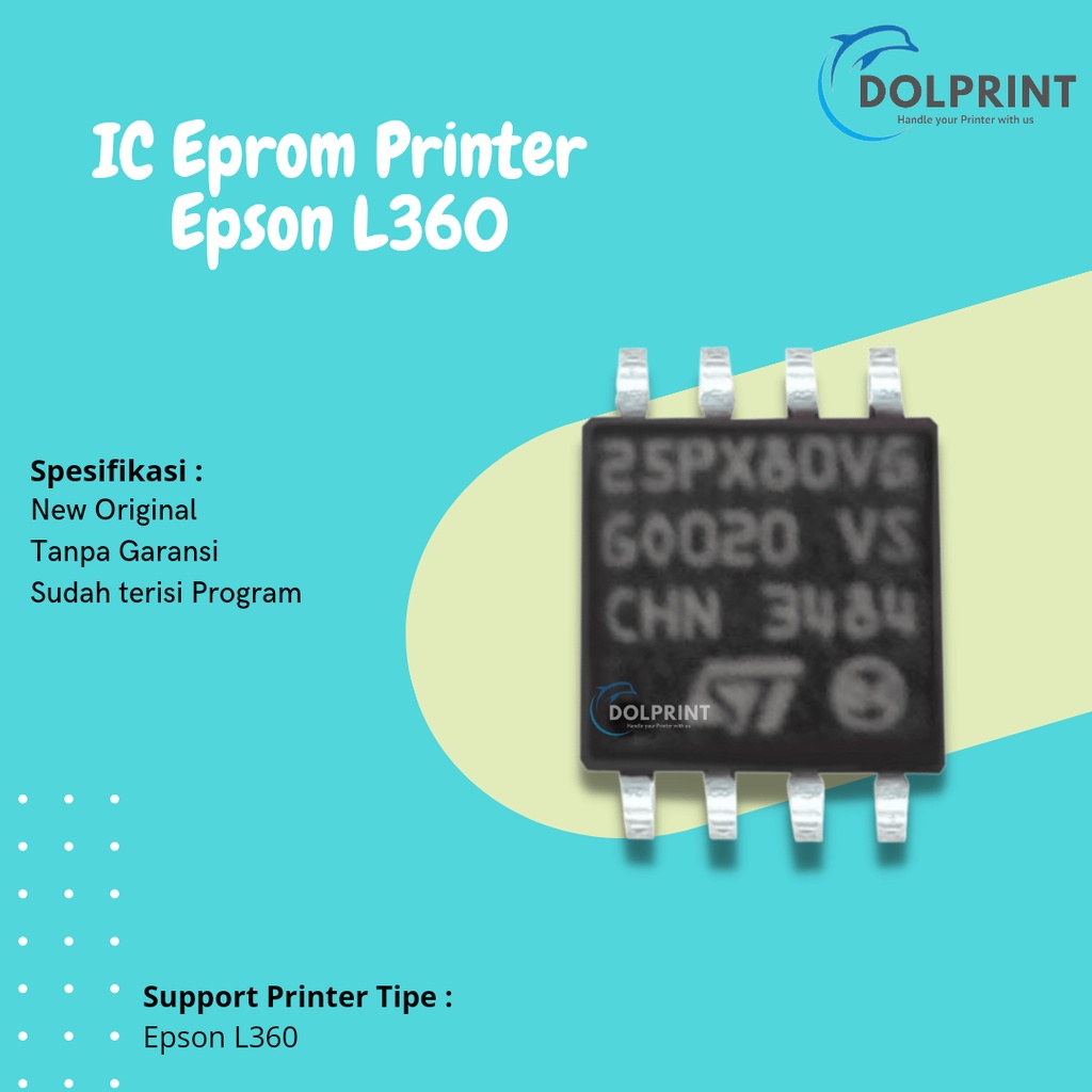 IC Eprom Epson L360, IC Counter L360, IC Eeprom Reset Epson L360, Resetter Printer Epson L360