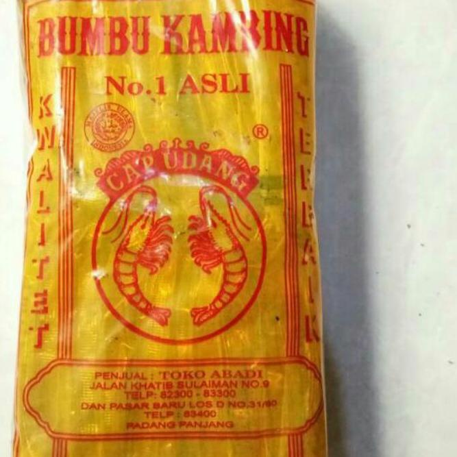 

☜ bumbu cap udang sachet isi 20 pcs ♪