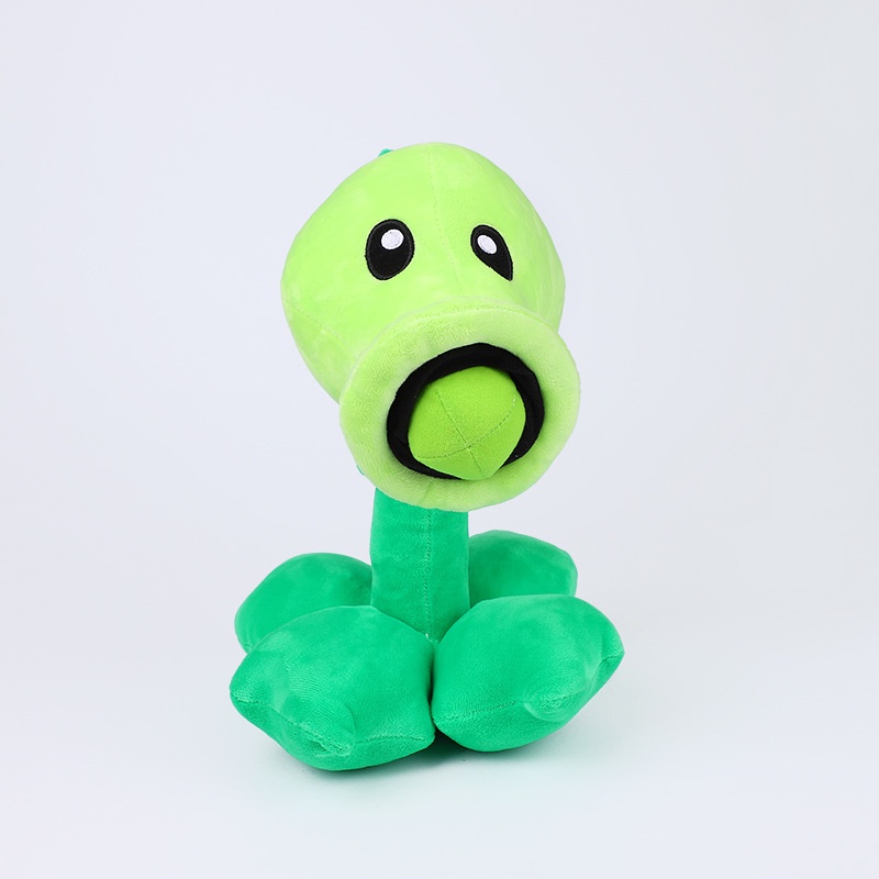 Tanaman Pemanjang Ukuran Besar 55cm vs. Zombies PVZ Mainan Boneka Lembut Kartun Lembut Boneka Mewah Mainan Boneka Plushie Hadiah Xmas Untuk Anak-Anak