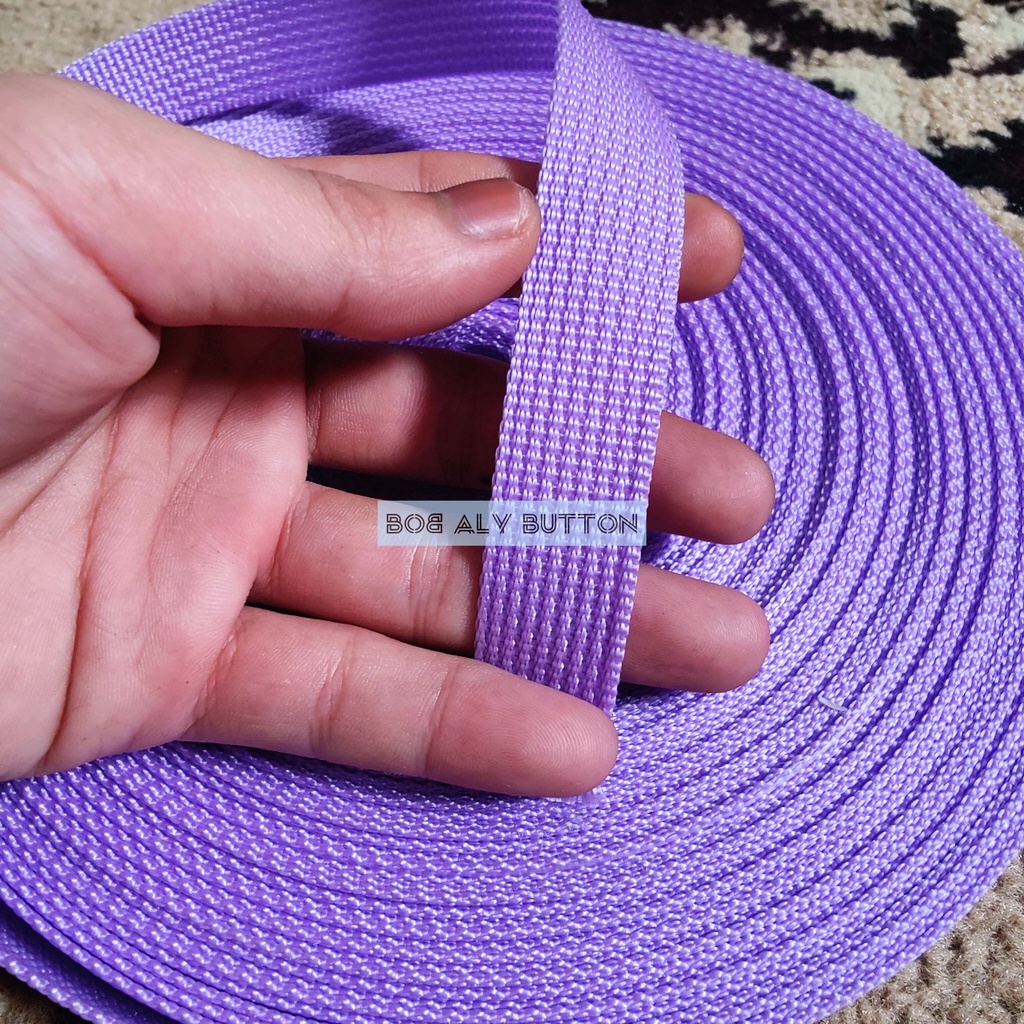 TALI WEBBING STRAP TAS LT UKURAN 2.0 CM ( 1 ROLL )