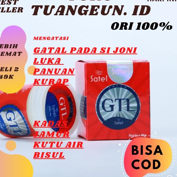

♠ Satel GTL Atasi Kulit Korengan, Panu, Luka, Kadas, Kurap, r Dan Bisul Dengan Ampuh 10gr ➽
