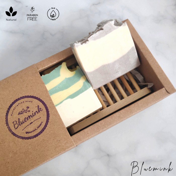 

Hampers natal lebaran kado souvenir sabun natural handmade soap 2B - Tatakan + sisal