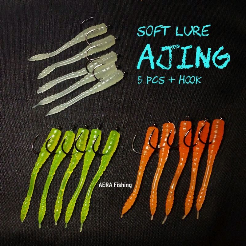 Soft Lure Ajing Soft Lure Ultralight Casting Kerapu