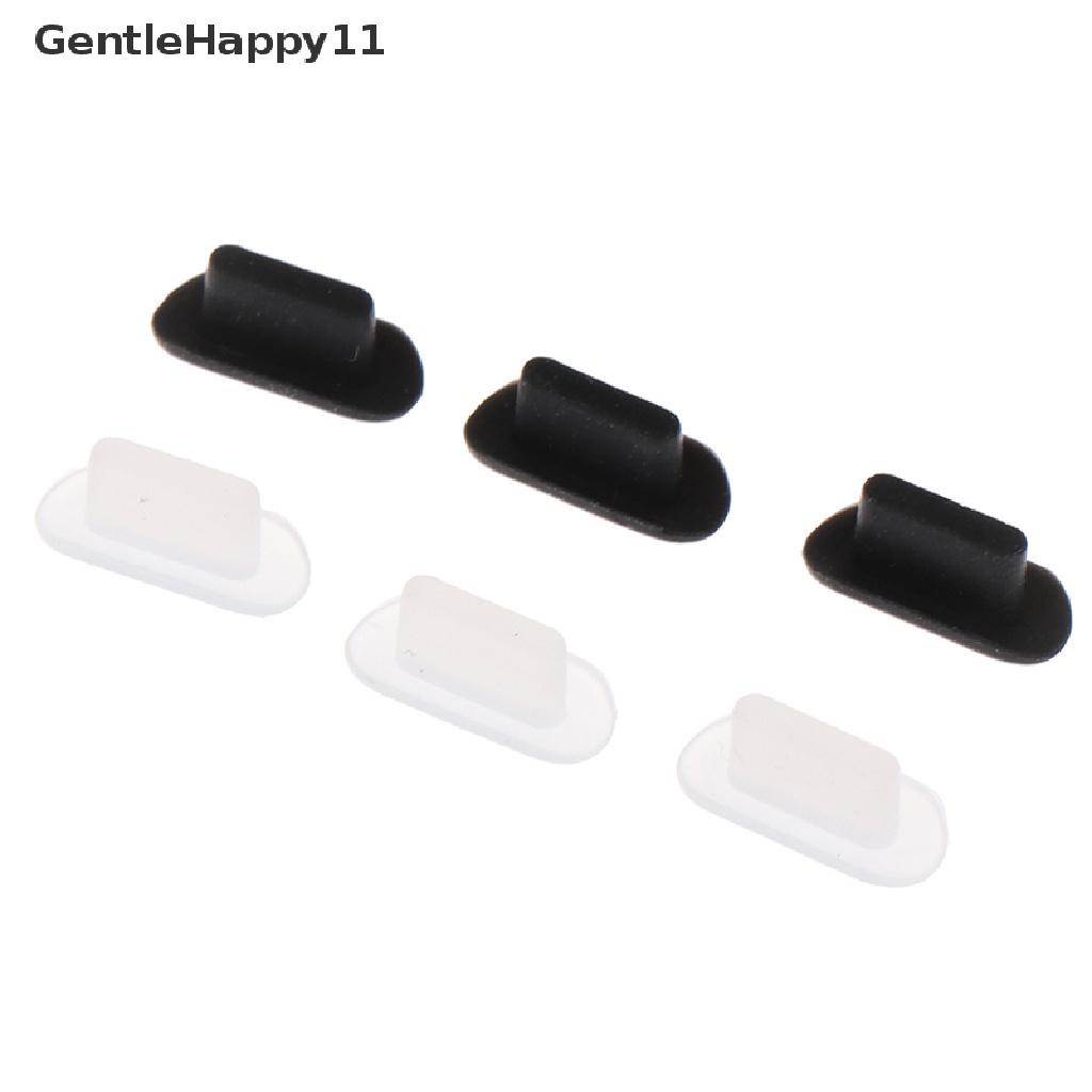 Gentlehappy 10pc Cover Cap Jack Anti Debu Port USB Colokan Anti Debu Untuk Port Charger Petir id