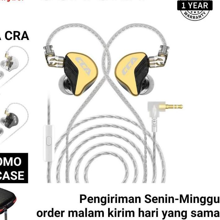 ♛ CCA CRA Earphone In Ear Monitor alternative KZ EDX Pro KZ EDC ➯