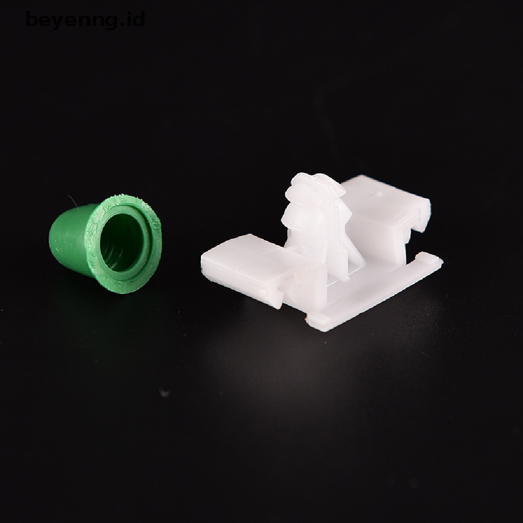 Beyen 10x Exterior Door Side Fender Body Fastener Molding Trim Clips Untuk BMW E46 E36 ID