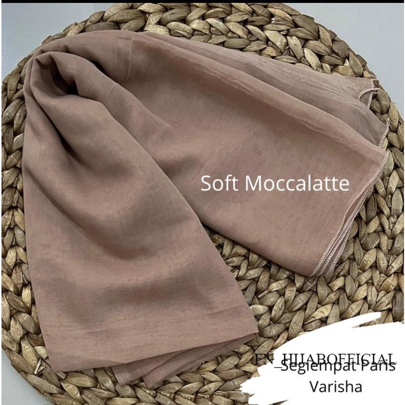 Hijab Segiempat Paris Premium Jadul Red Rose Moccalate