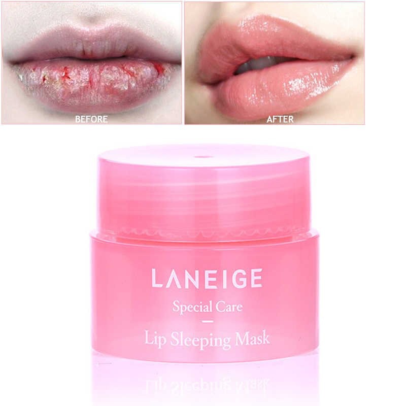 Laneige Lip Sleeping Mask Night Sleep 3g Maintenance Moistened Lip Balm the Pink Korea