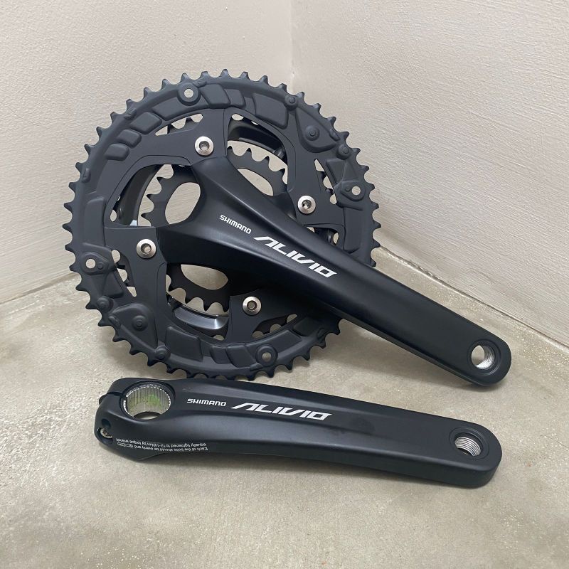 Crank Shimano Alivio T4060 3x9sp 48t / Crank 48t / Crank Alivio