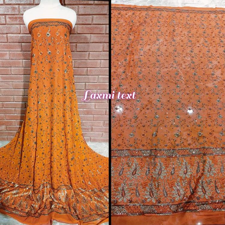 kain Sari India / bahan Sari India TERBARU (KODE 9400)