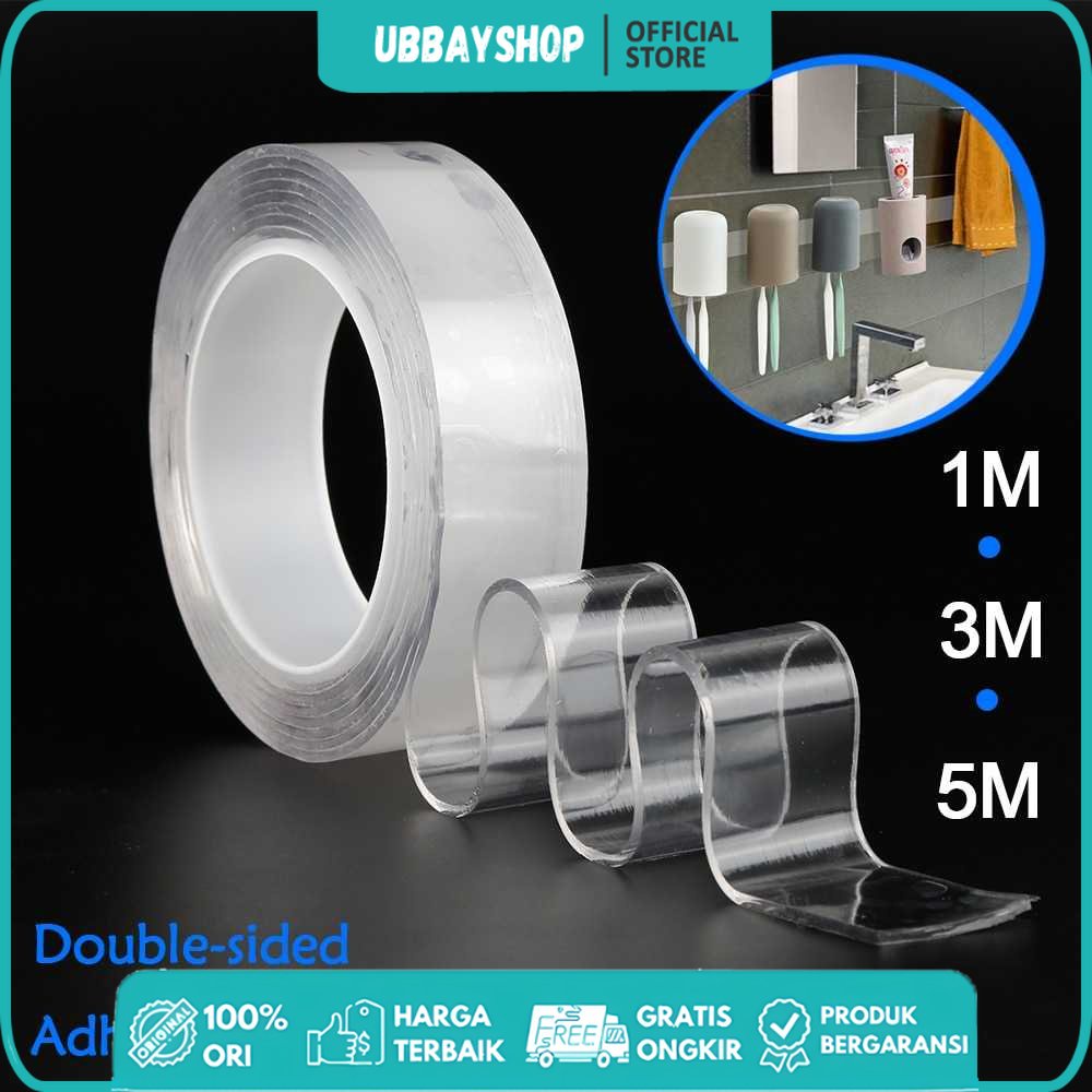 

Double Tape Perekat No Trace Washable Sticker - J007