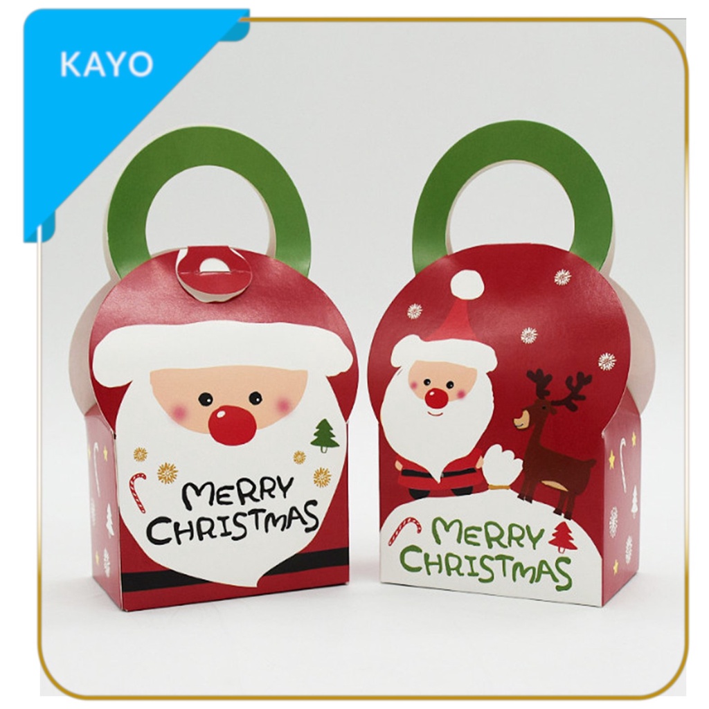 

KOTAK KADO TEMA NATAL, KOTAK KANTONG MOTIF NATAL SANTA RUDOLF