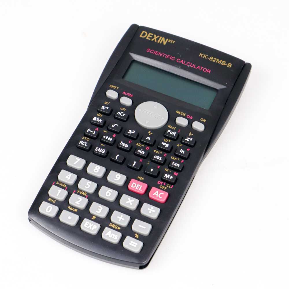(BISA COD) FTIHSHP DEXIN Kalkulator Elektronik Scientific Calculator - KK-82MS-B