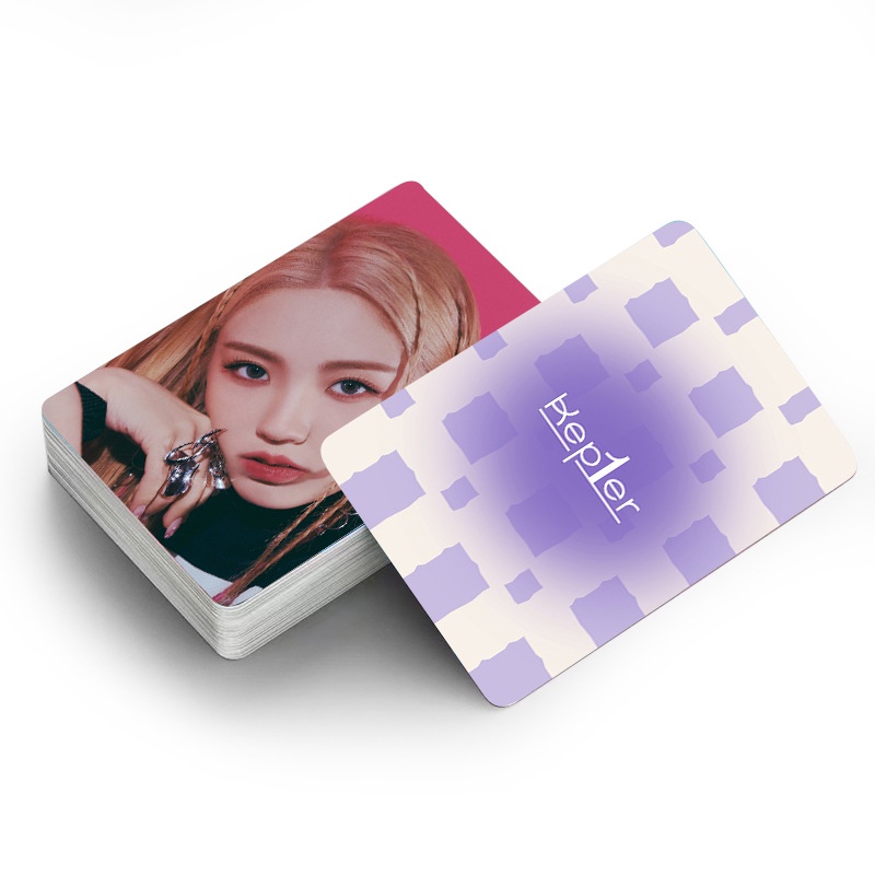 30pcs/box KEP1ER Seperti Photocard Ungu XIAOTING MASHIRO YUJIN YESEO DAYEON HIKARU Lomo Kartu Kpop Postcards READY STOCK