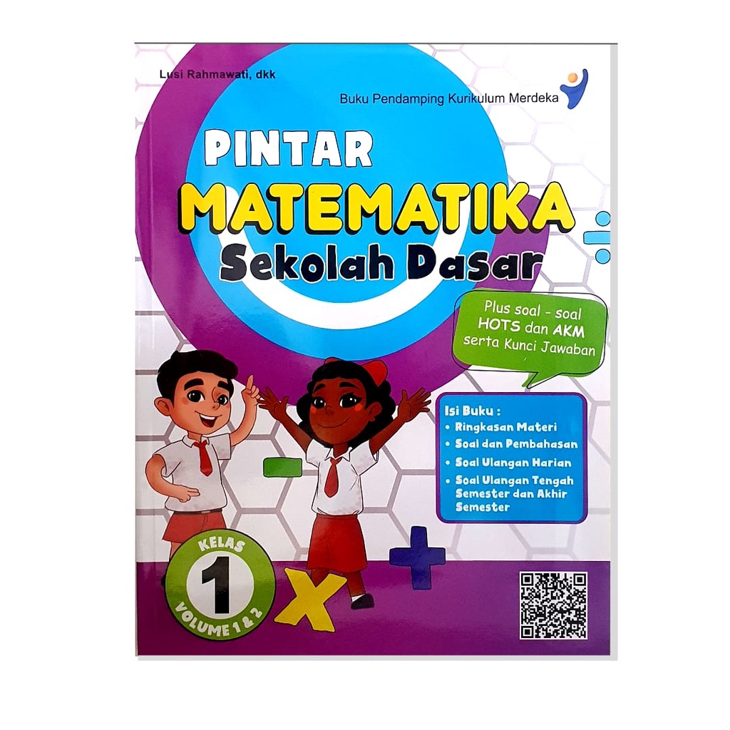 Pintar Matematika kelas 1 &amp; 4 Kurikulum Merdeka