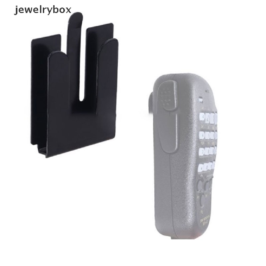 [jewelrybox] Braket Kait Mikrofon Tangan Aksesoris radio Mobil Bahan metal Untuk Station Motor Butik