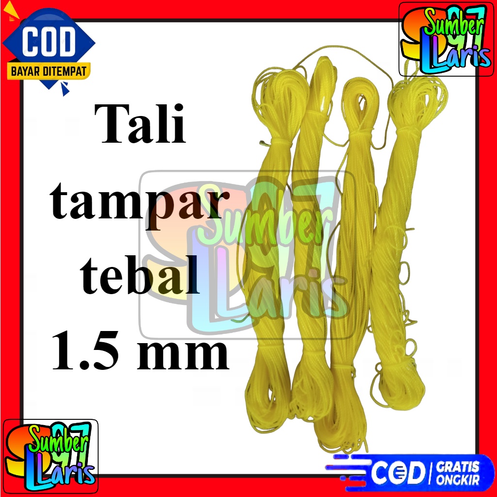 

Tali Tampar Tali Tambang 1.5mm SEA GULL Ecer