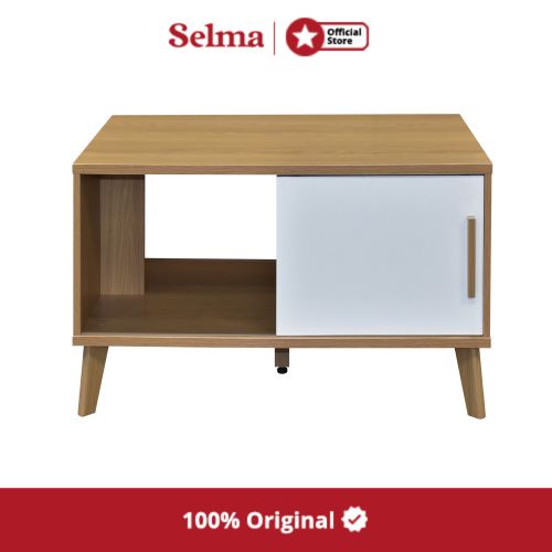 Selma Genoa Meja Tamu - Putih Furniture Informa