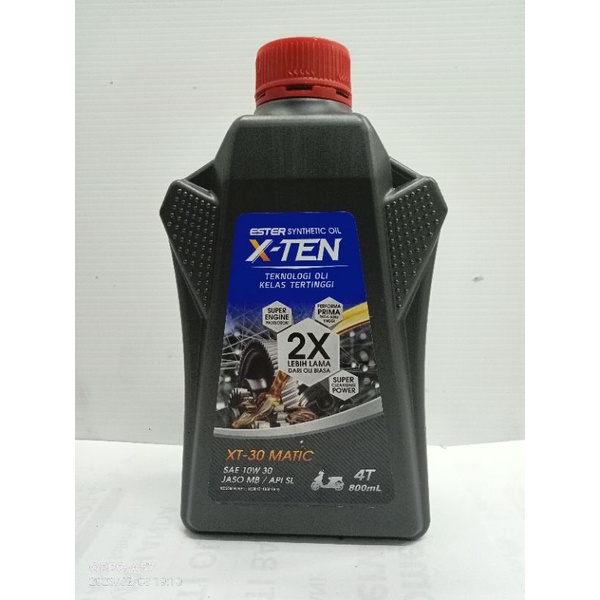 X-TEN OLI MESIN MATIC HONDA SAE 10W30