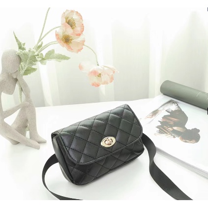 ♥DPS829♥ T251 Tas Gantung Wanita Berlian Baru Korea Tas selempang bersulam yang modis dan serbaguna untuk wanita Tas Bahu Wanita Desain Niche
