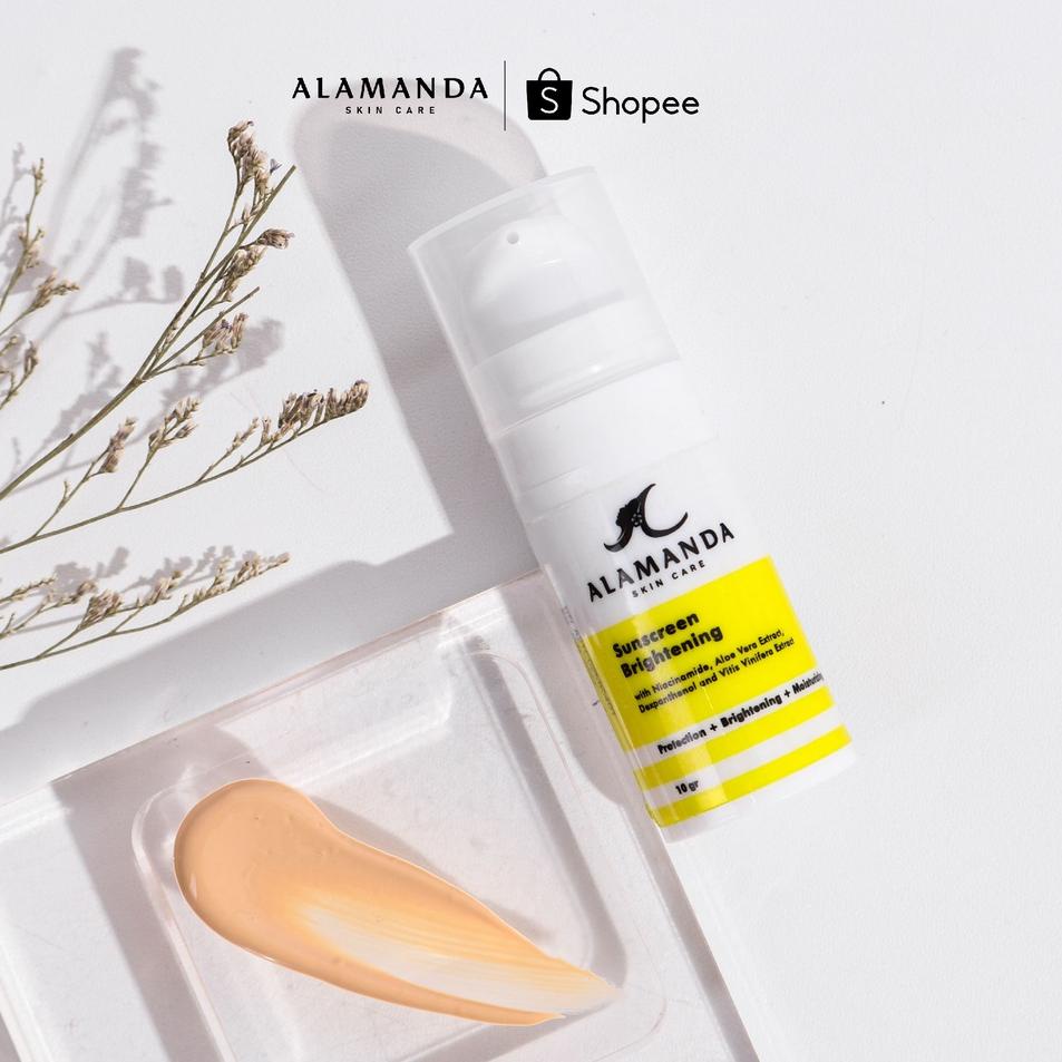 ★ Alamanda Skincare Brightening Sunscreen ➦