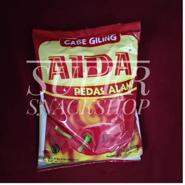 

12.12 STOK READY BUMBU TABUR INSTANT / CABE BUBUK / CABAIBUBUK / CABAI / CABE / CABEBUBUK SUPER PEDAS AIDA 500 GR 