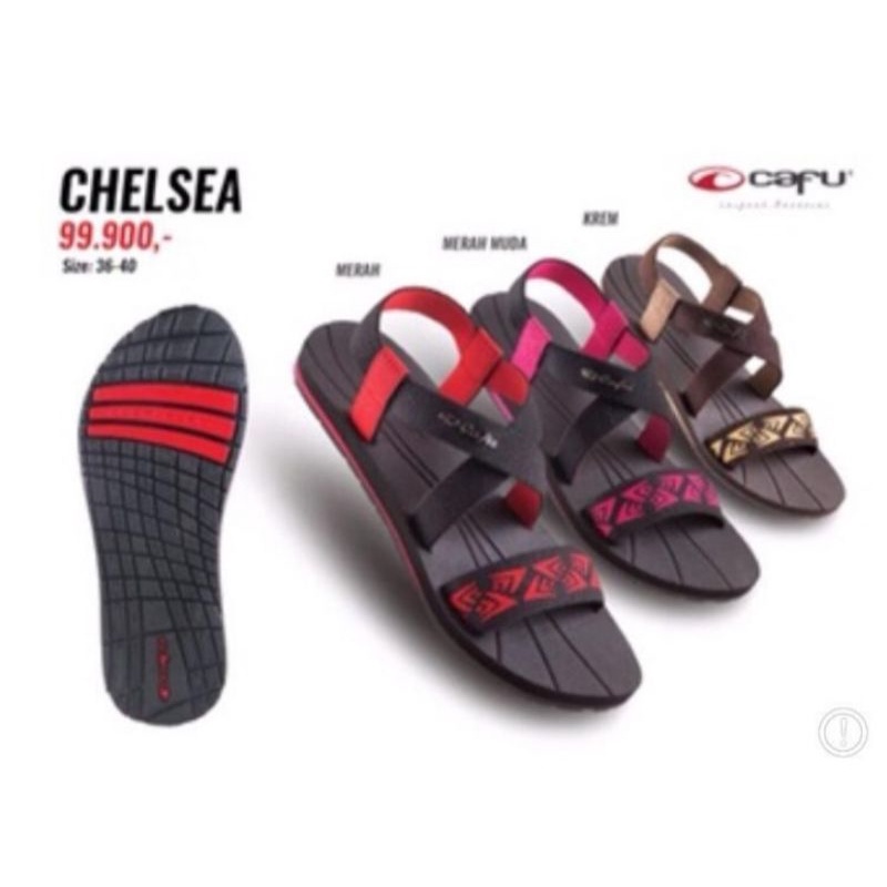Sandal Gunung Cafu Wanita Model CHELSEA Sendal Gunung Wanita