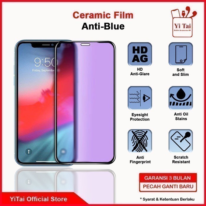 YI TAI - Ceramic Matte Anti Blue Xiaomi Mi 8 Lite Mi 11 Lite