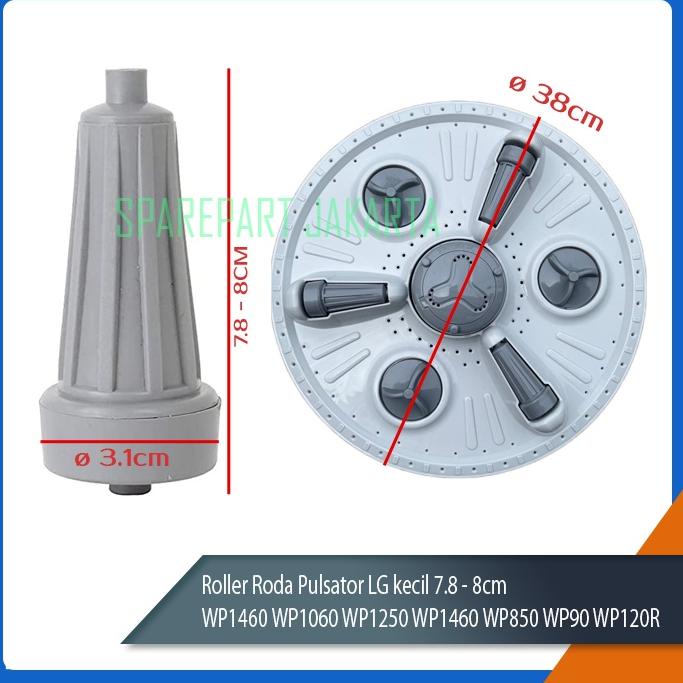 COD  2.2 SPAREPART JAKARTA - Roller pulsator mesin cuci LG 10-14kg /sparepart mesin cuci kulkas ac/m