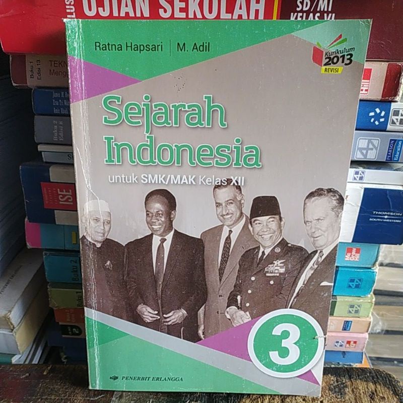 buku sejarah Indonesia untuk SMK MAK KELAS 3 (original)