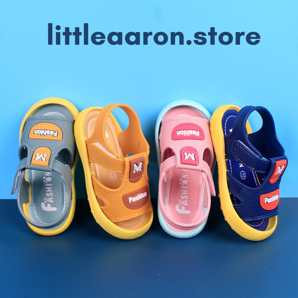 LittleAaron MIMOBABY Sandal Bahan Karet Model Lucu 1-4 Tahun Import