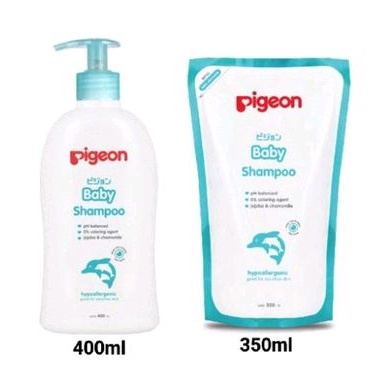 Pigeon Baby Shampoo Chamomile Paraben Free 400ml Pump 350ml Refill - Shampo Anak Bayi