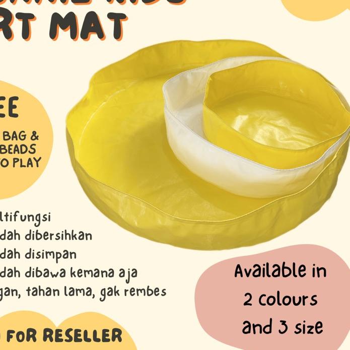 ➥ Bunnie Kids Art Mat/All purpose mat/Sensory mat/playmat/Alas bermain anak ✲