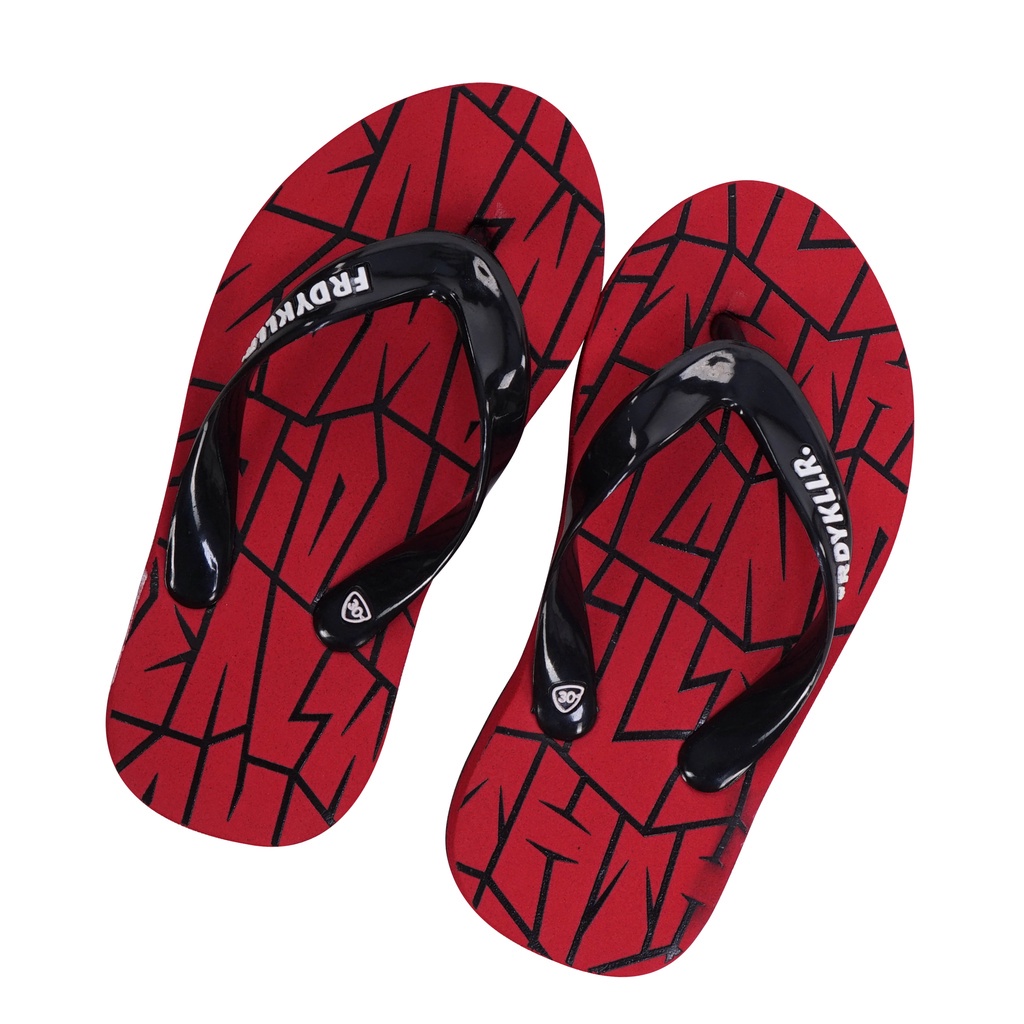 SANDAL ANAK ANAK FRIDAY KILLER | KUSH KID RED