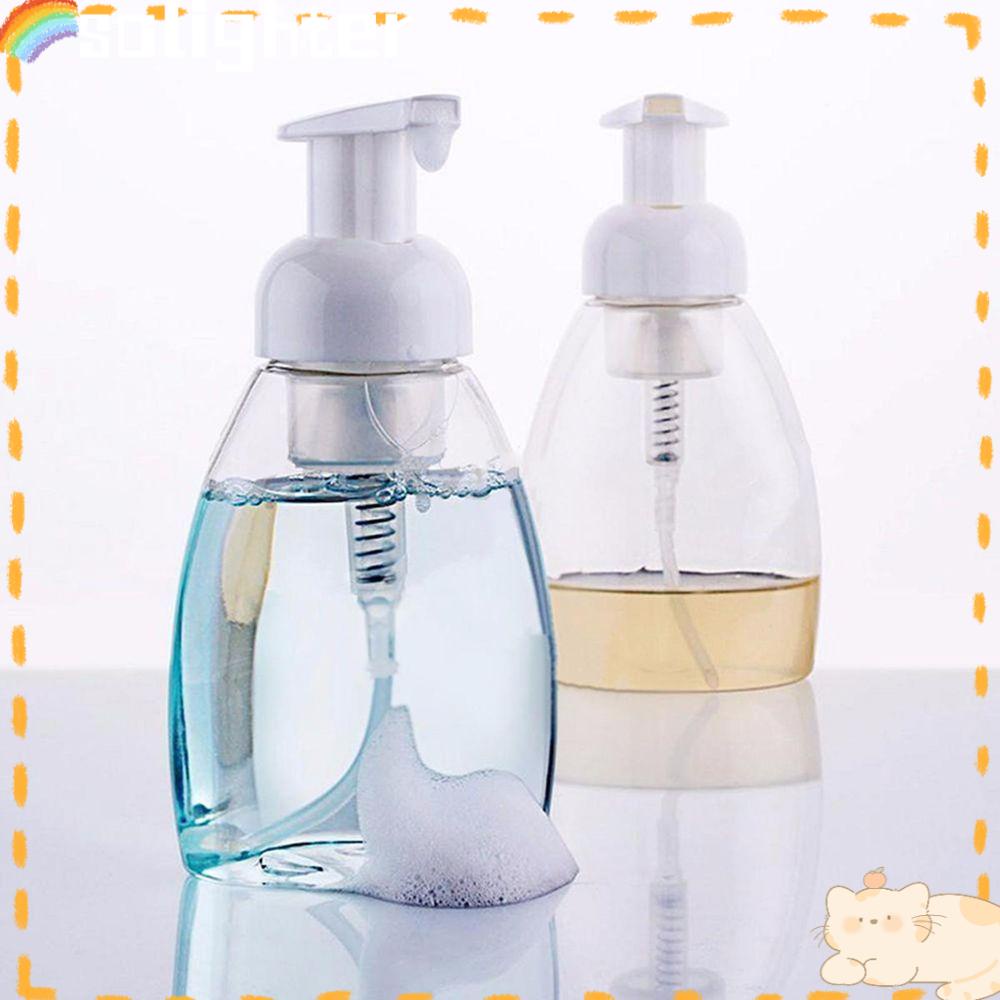 Solighter 300ml Dispenser Busa Pembersih Kamar Mandi Wadah Shampo Sabun Cair