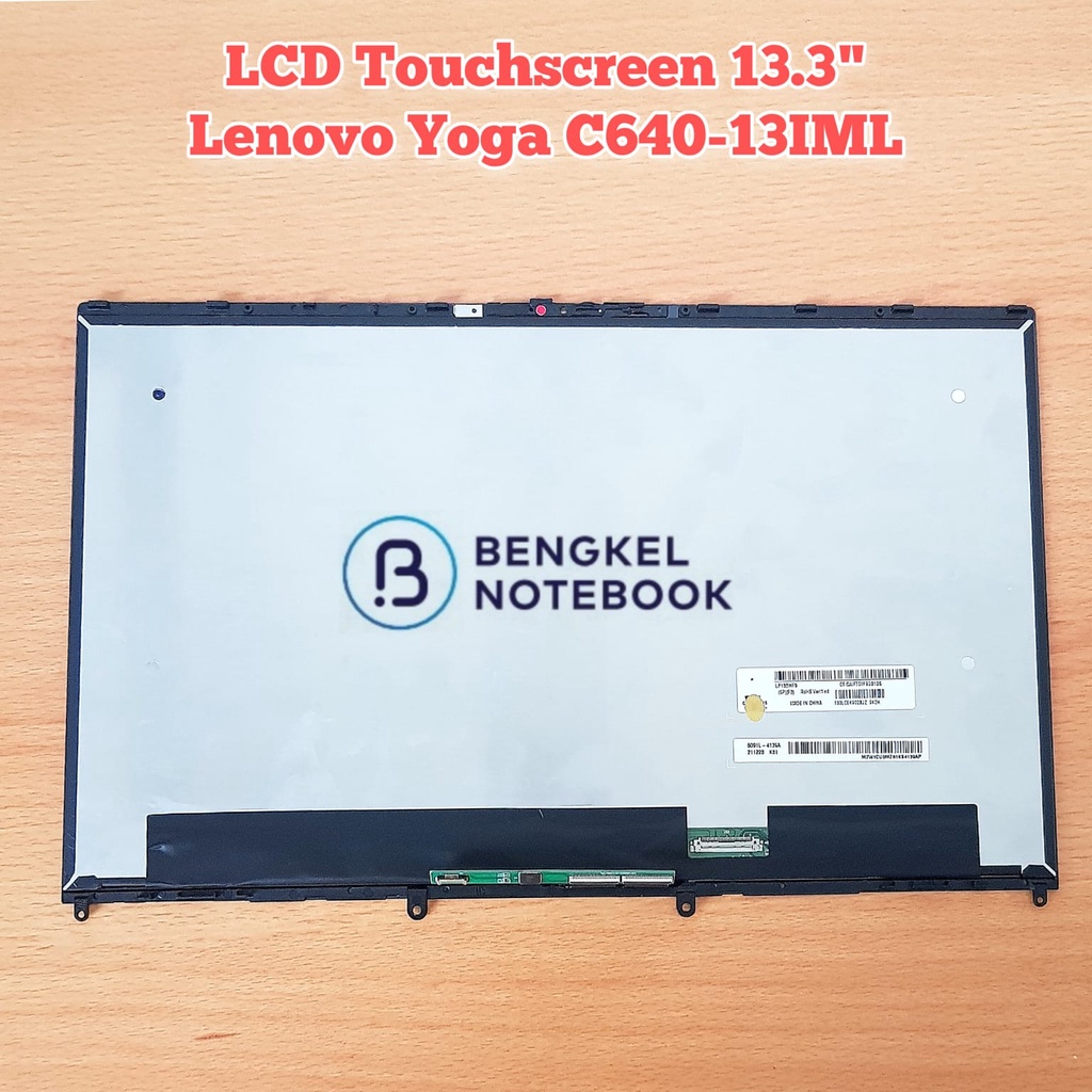 LCD Touchscreen 13.3” Lenovo Yoga 6- 13ARE05 82FN Yoga 6-13ALC6 82ND C640-13IML FHD 4 Lubang Baut