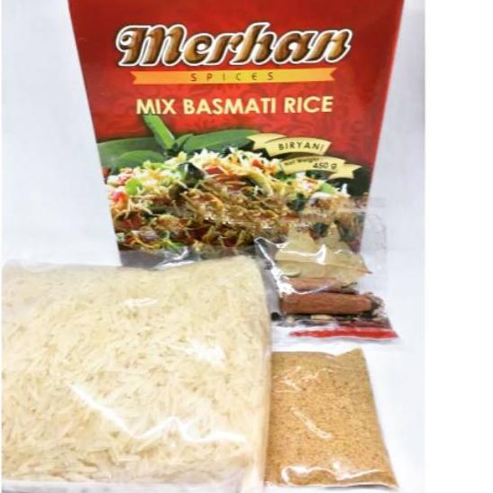 

☚ MERHAN Nasi Briyani (BERAS+BUMBU JADI) ☋