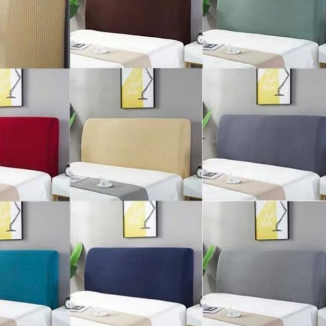 ✽ Cover bed HEADBOARD size 180cm/PENUTUP sandaran tempat tidur elastis ✽