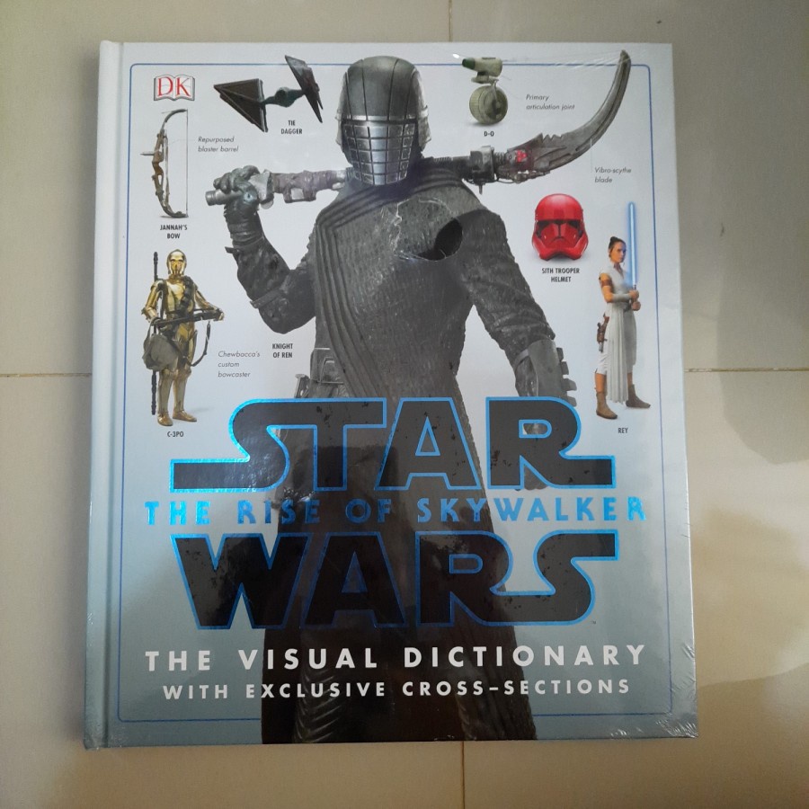 Baru Segel Ori Disney Star Wars Visual Dictionary Rise Skywalker Impor