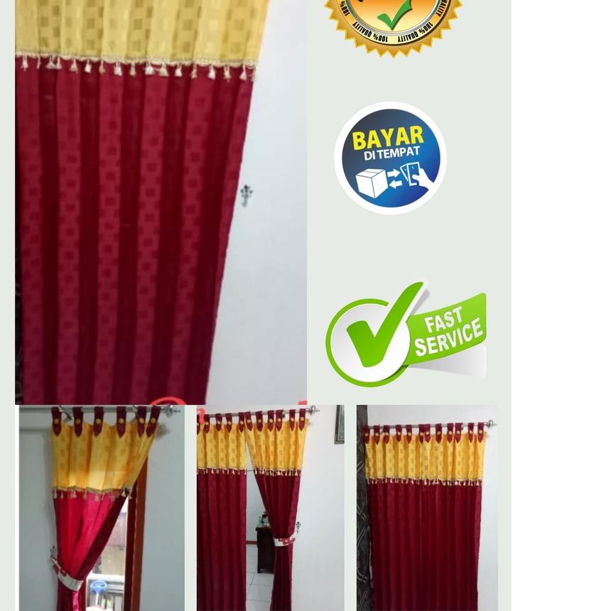 ♖ Gorden Pintu / Gorden Jendela / Gorden Pintu Plisket / Gorden Jendela Plisket / Gorden Motif / Gor