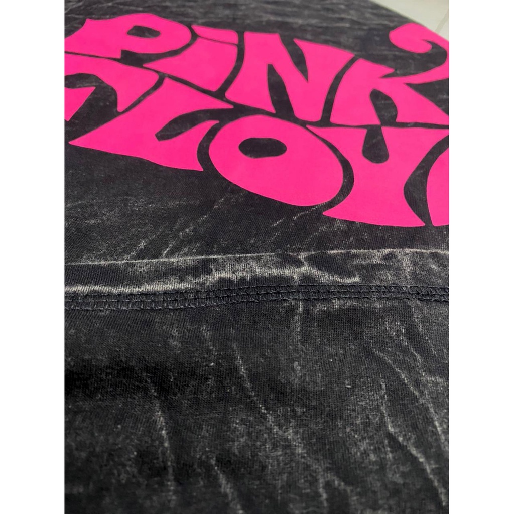 T-Shirt Oversize PINK FLOYD Black Wash