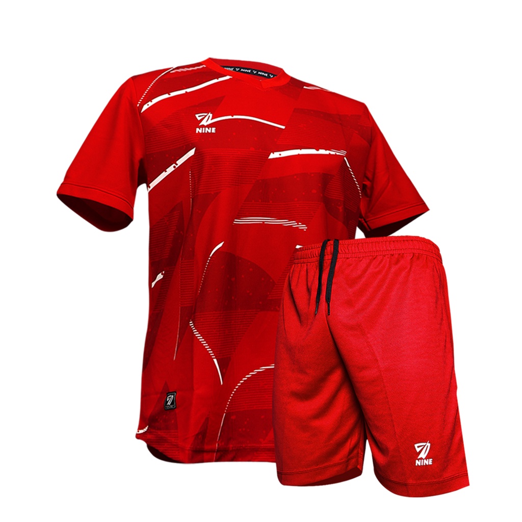 JERSEY BOLA - JERSEY VOLI - JERSEY OLAHRAGA - Teamwear Weach - Biru Merah