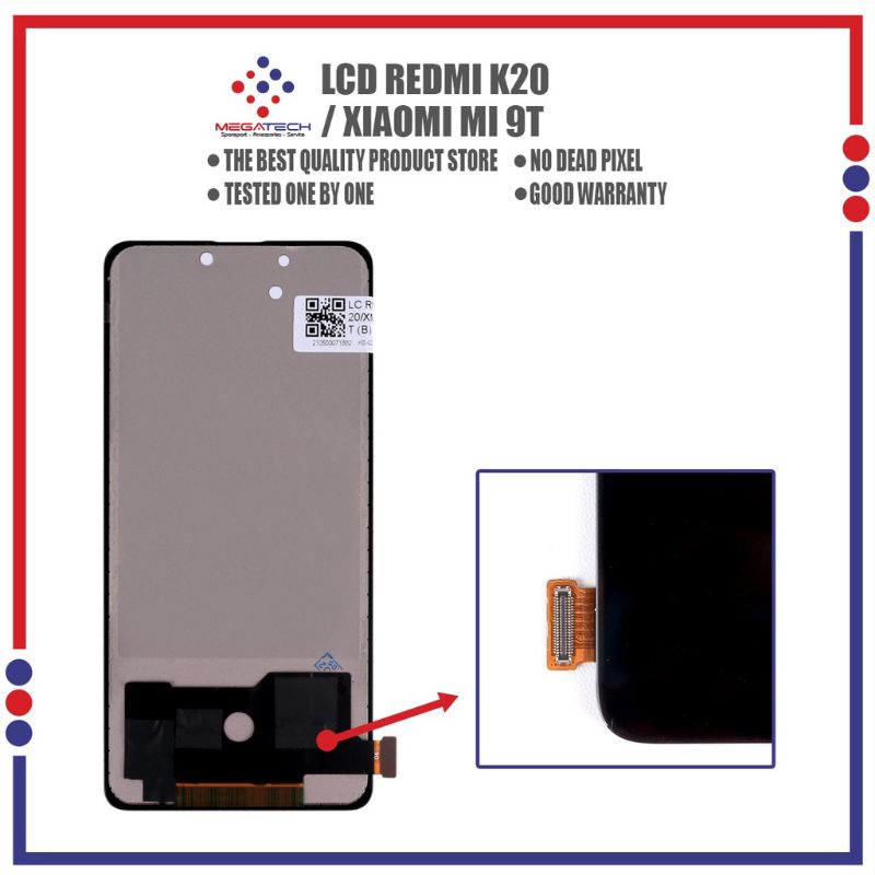 LCD TOUCHSCREEN XIAOMI REDMI K20/K20 PRO/MI9T/MI9T PRO FULLSET