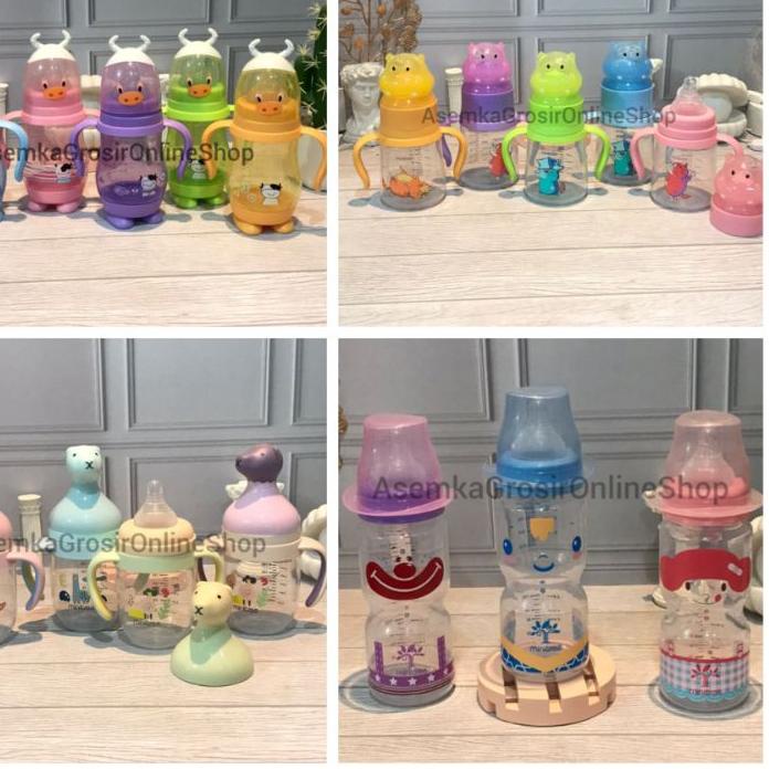 TERLARIS Botol susu dot wideneck / botol susu bayi jumbo besar lucu / botol susu unik / botol susu k
