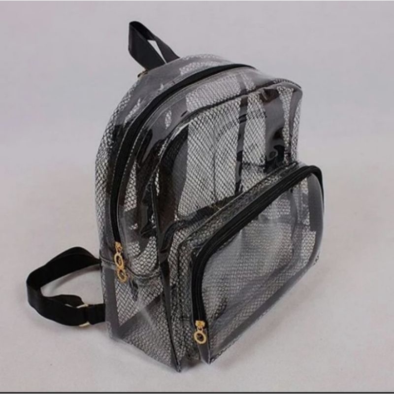 Tas Ransel Transparan/Tas wanita/Ransel wanita