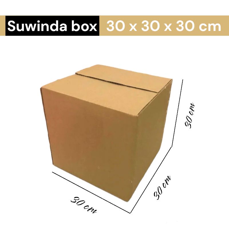 

Kardus karton uk. 30x30x30 cm Kotak Box ST untuk packing Souvenir -dll