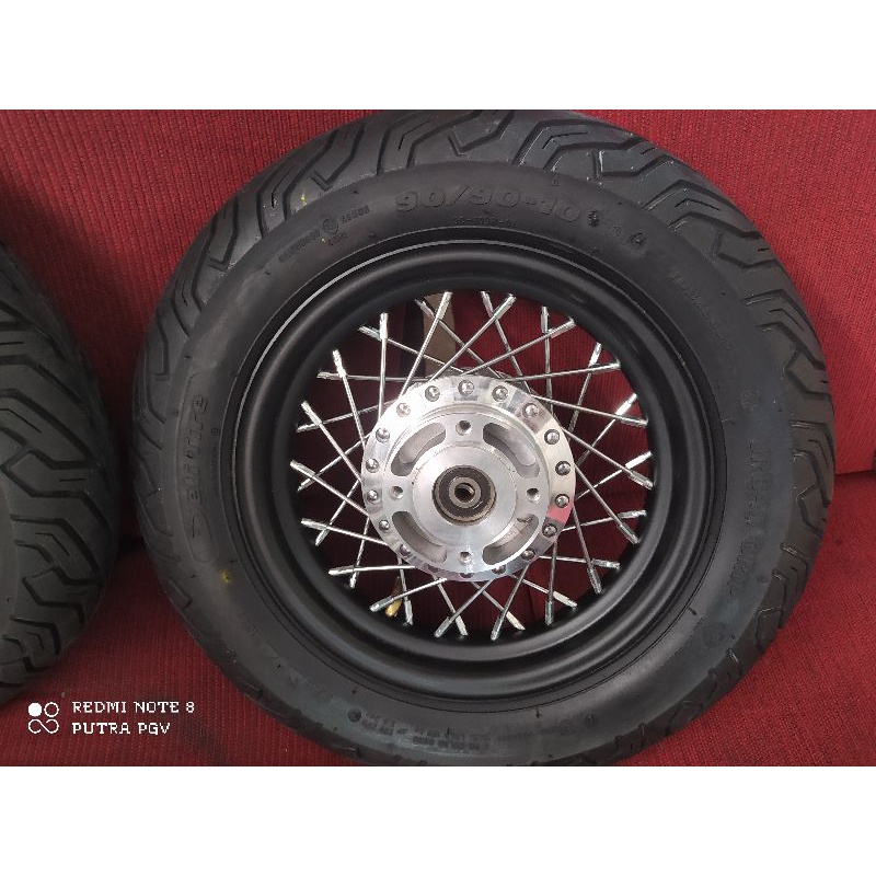 velg jari jari ring 10 Mio M3 Mio Smile Mio Sporty Fino Karbu Xride 125 Mio S Velg custom