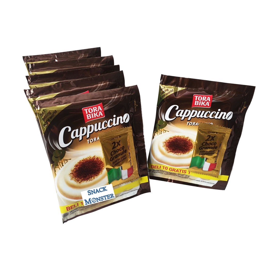 

Torabika Cappucino Toracino - Netto 10 sct x 25 gr